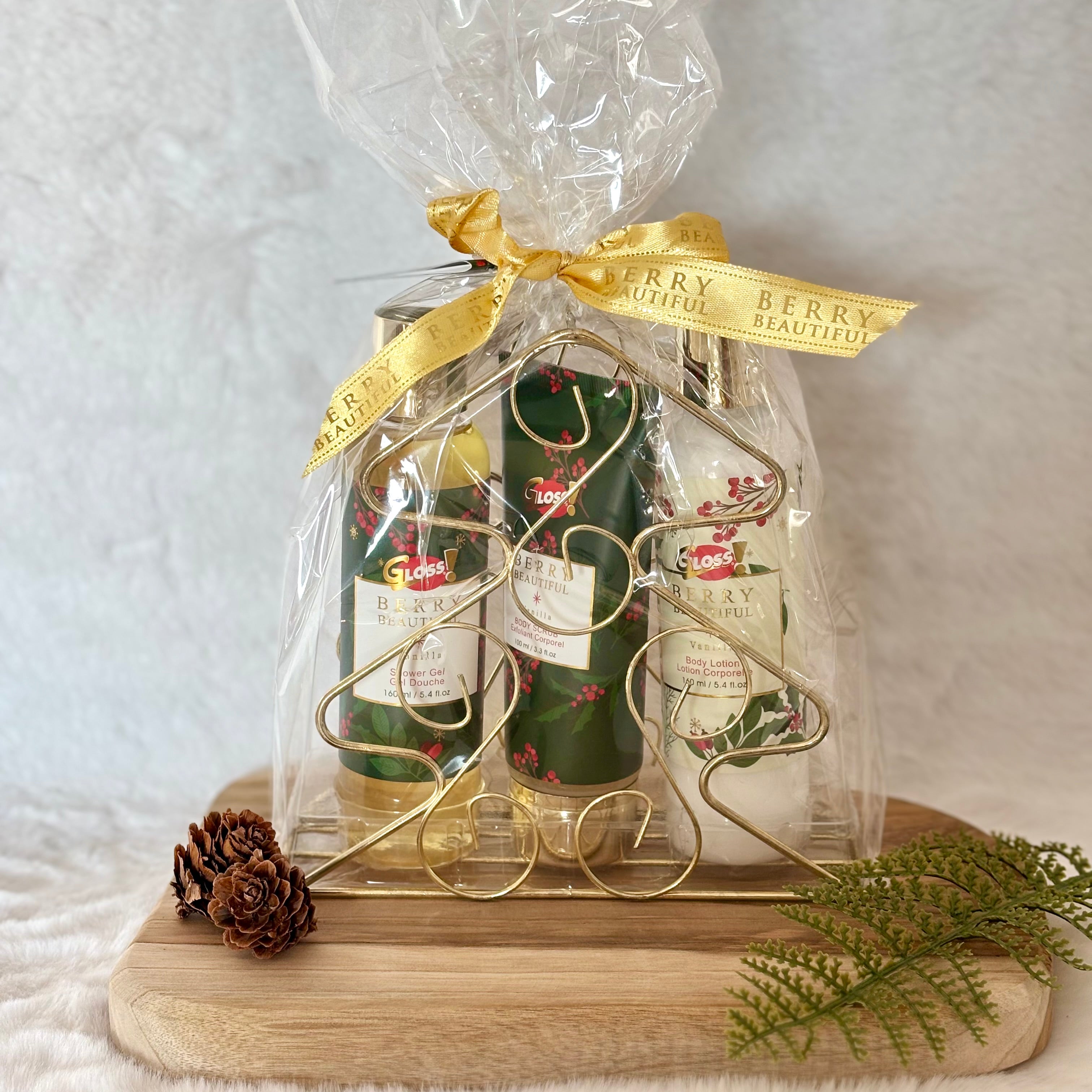 Coffret bain Berry Beautiful - Vanille