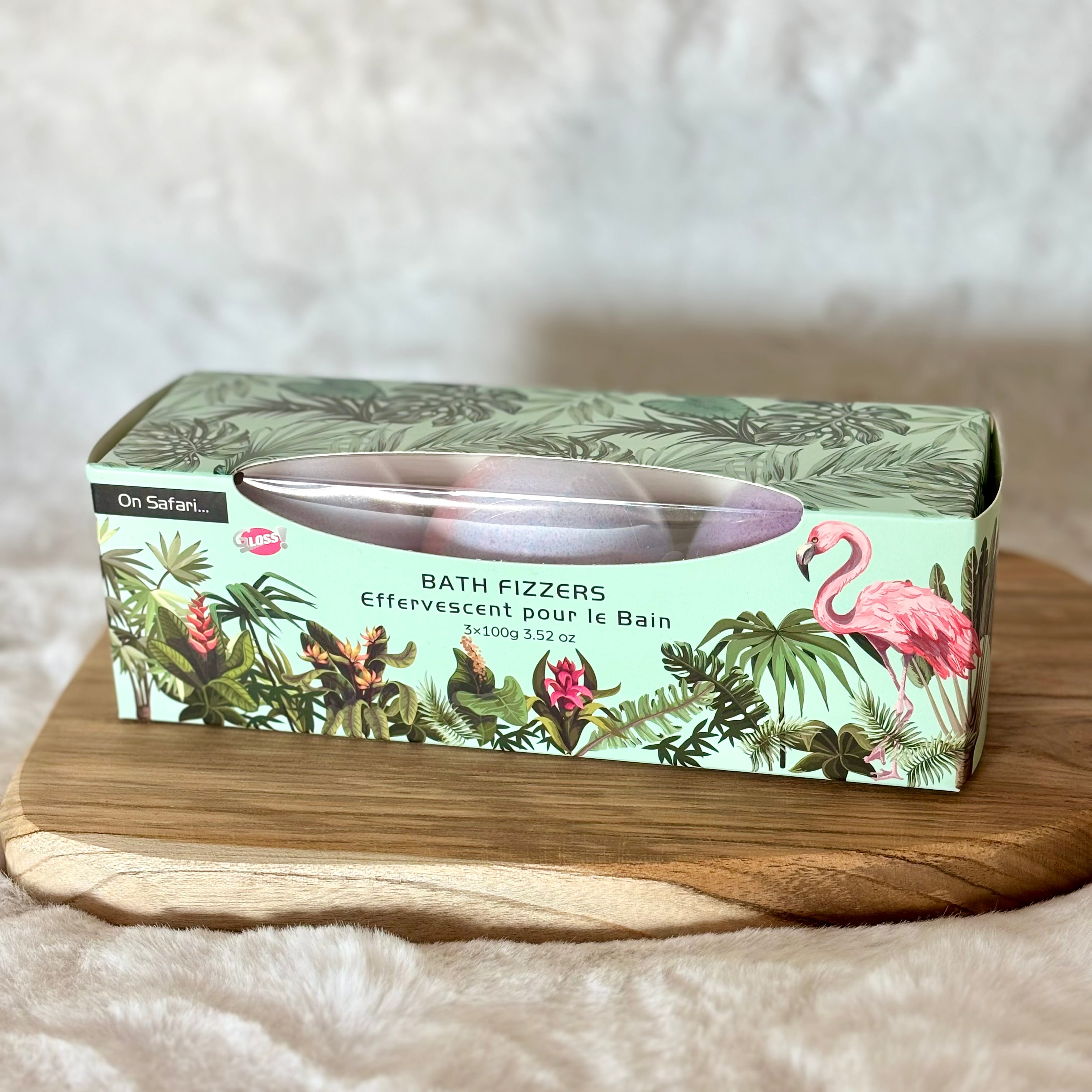 Coffret Boule de bain - Safari