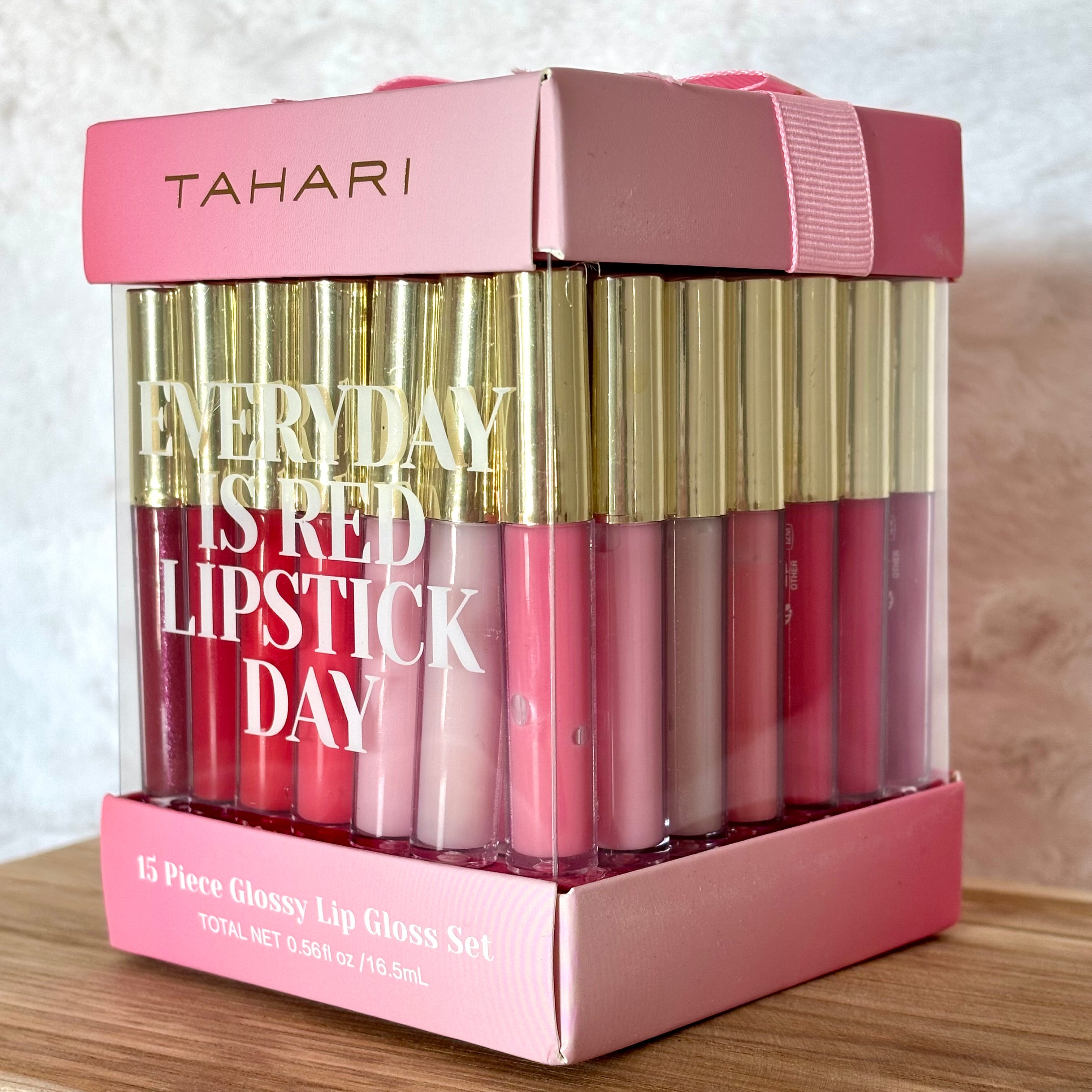 Coffret 15 Lip Gloss - Tahari